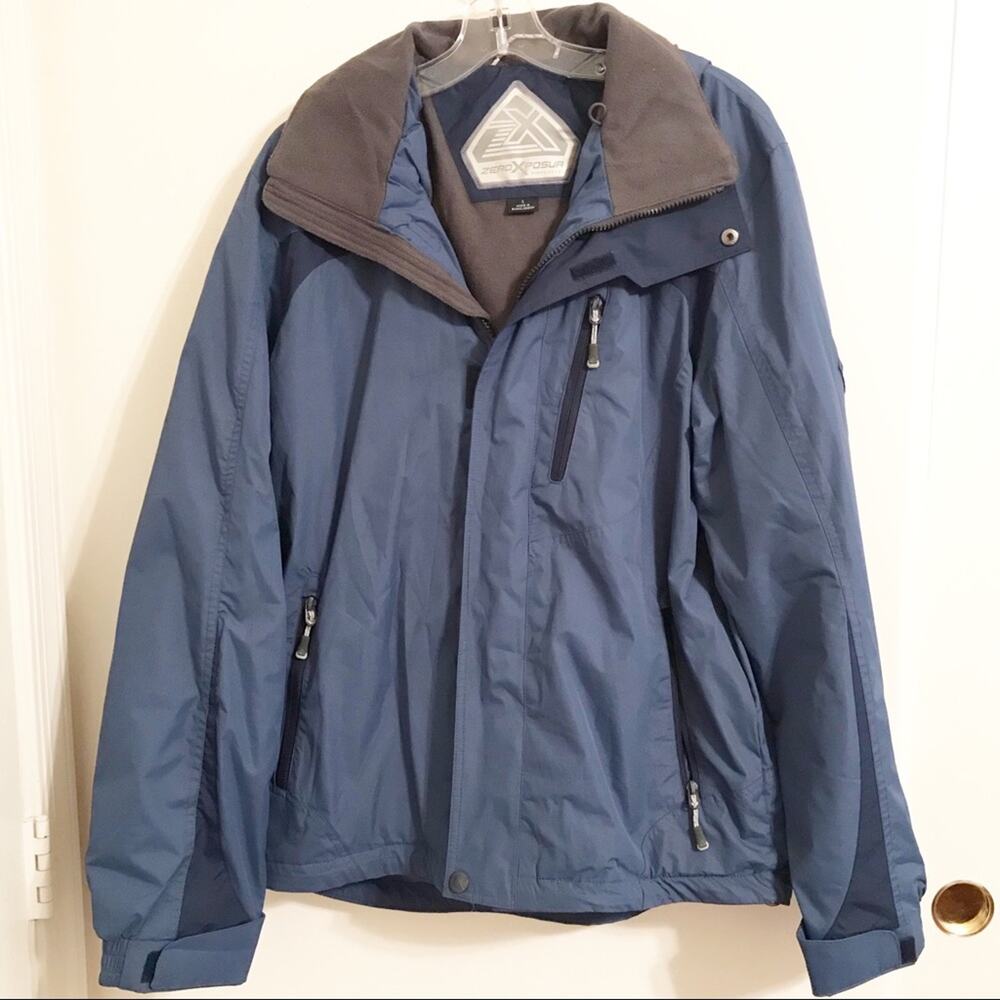 Zeroxposur Zip Up All Weather Jacket Fleece Lined